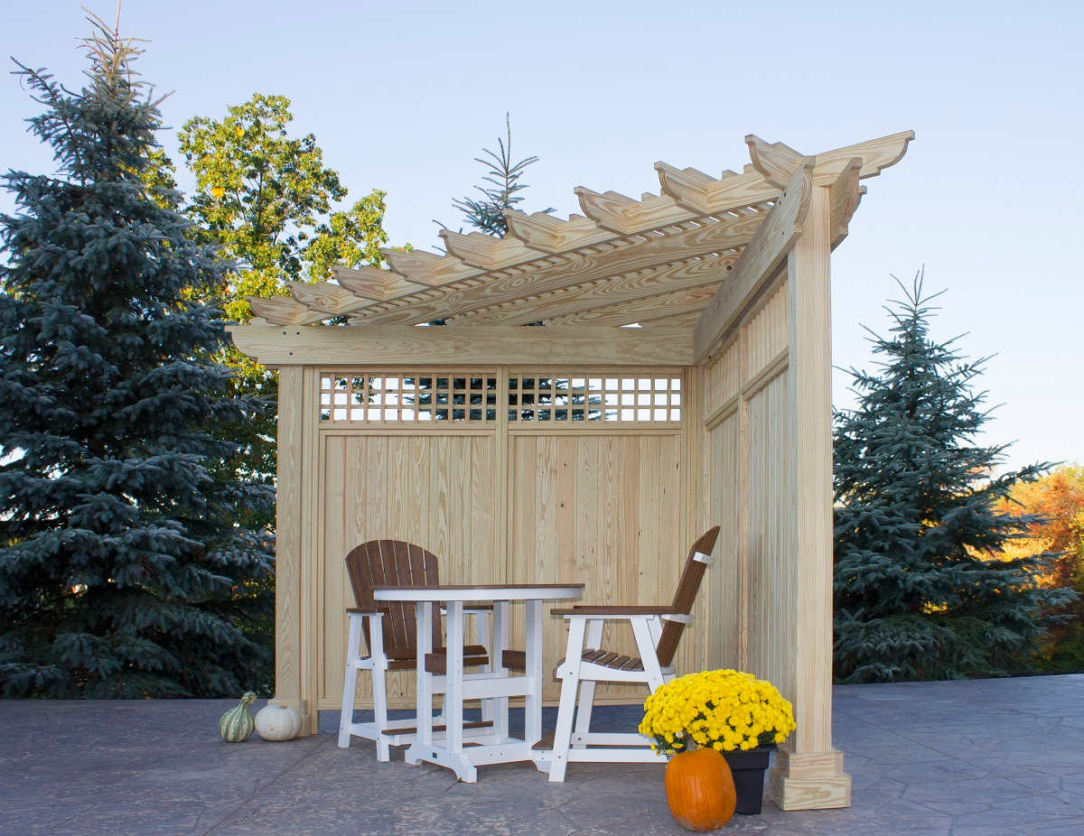 Corner Pergola